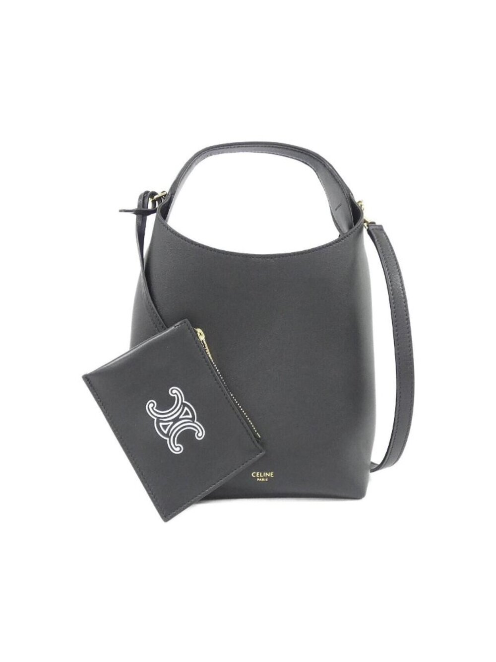Celine Small Hobo Black